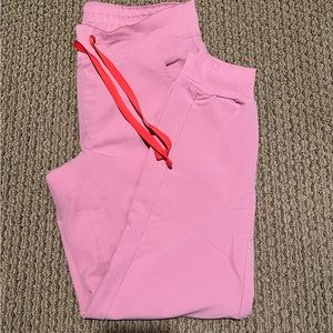 Pink figs joggers